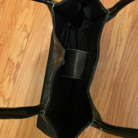 J Jill Black Leather Bag - Picture 11 of 12